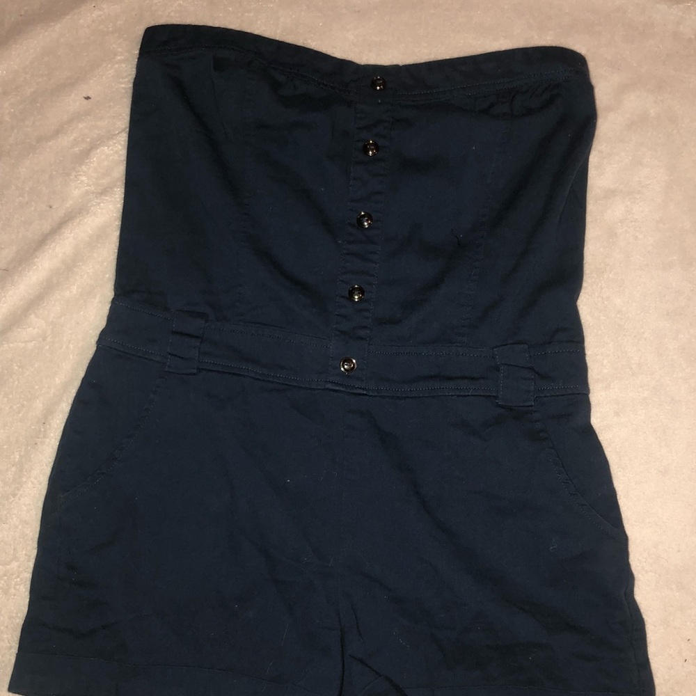 Dark blue romper